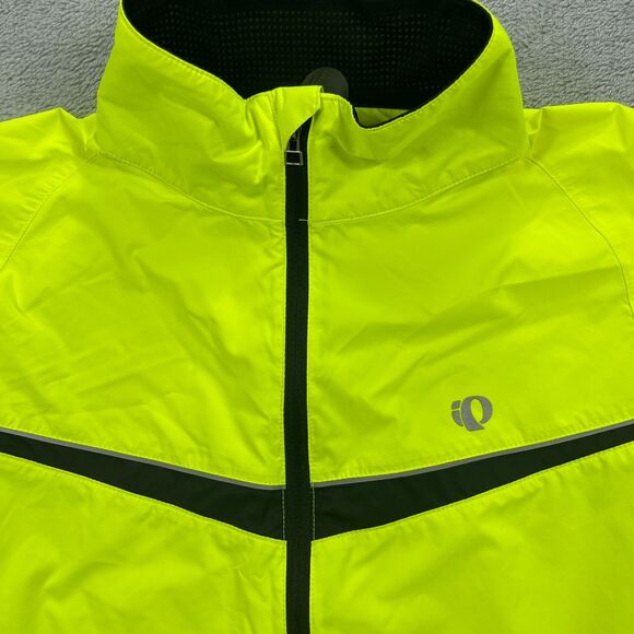 Pearl Izumi Elite Barrier Cycling 2 Piece Suit Men L/M Neon Yellow Pants Jacket - Picture 3 of 16